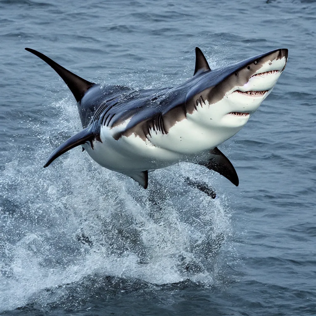 Image similar to killer shark, hyper realistic, sharp focus