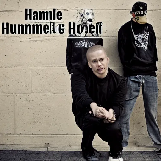 Image similar to hamlet hip hop album cover