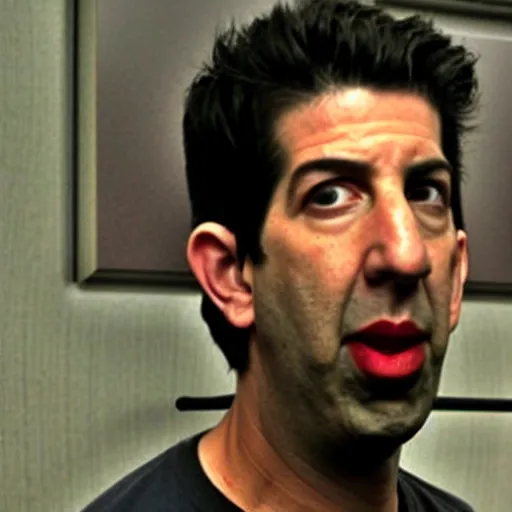 Prompt: david schwimmer as a zombie