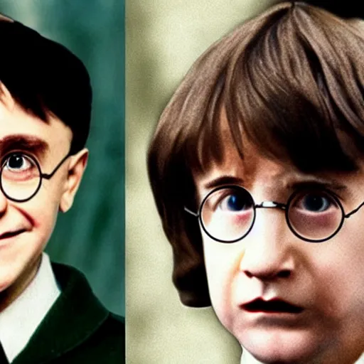 Image similar to harry potter and adolf hitler