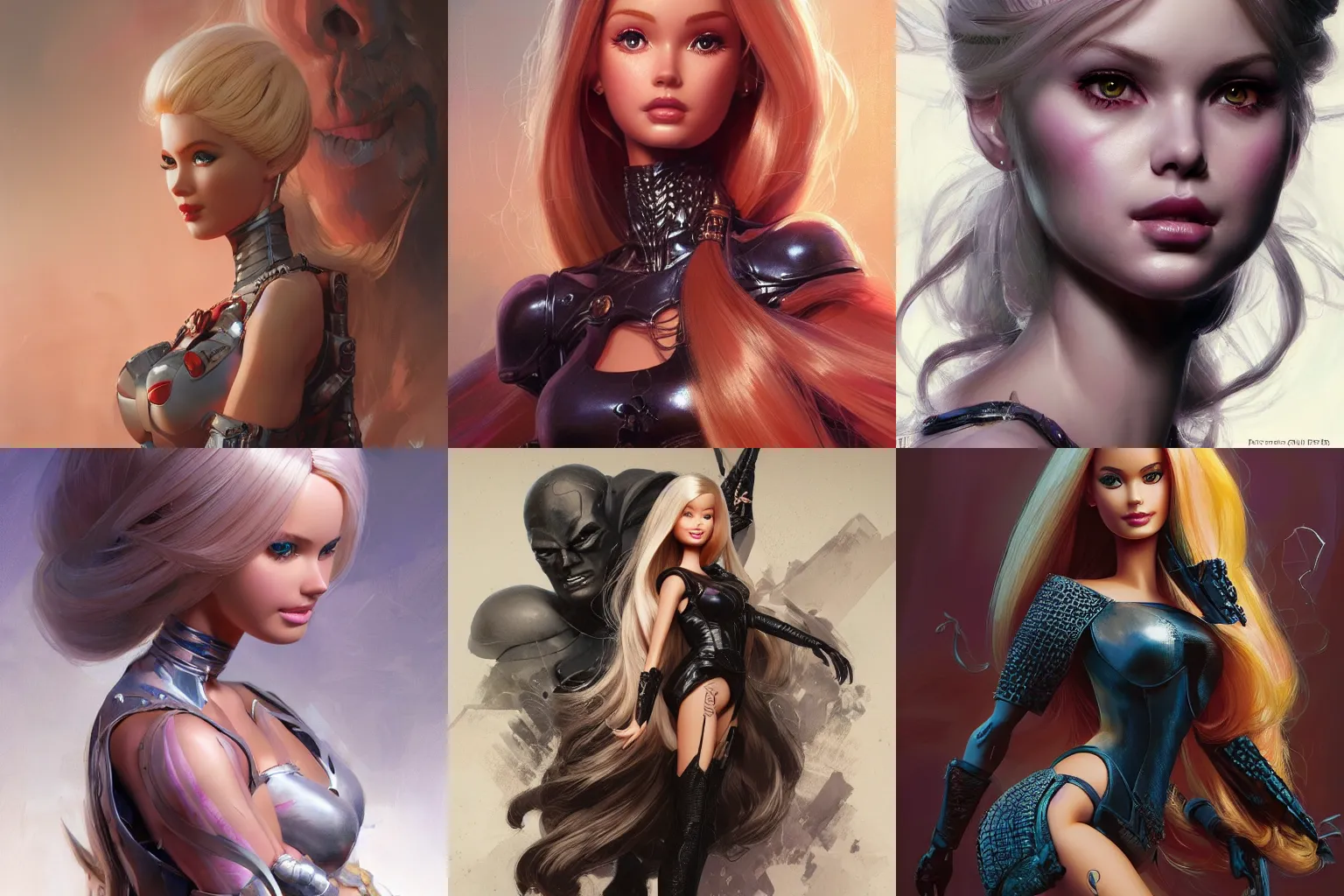 Marvel discount barbie dolls