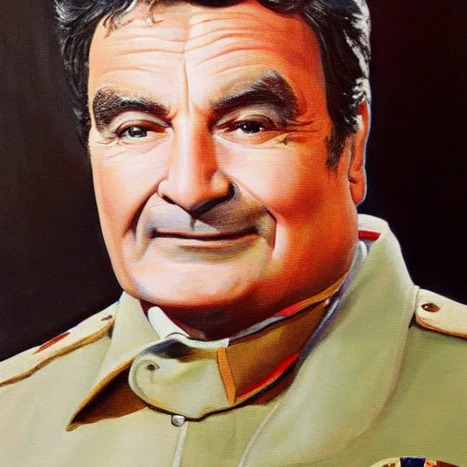 Prompt: painting of Lt. Columbo