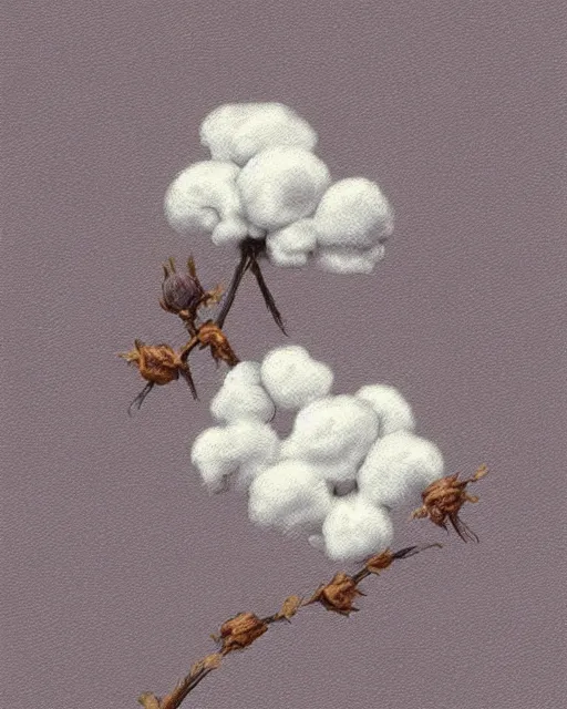 Image similar to cotton illustration