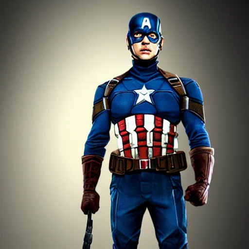 Image similar to Todd Howard of Bethesda Game Studios as Captain America