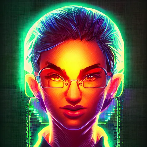 Image similar to skill magic geek inside matrix deepdream radiating a glowing aura stuff loot legends stylized digital illustration video game icon artstation lois van baarle, ilya kuvshinov, rossdraws,