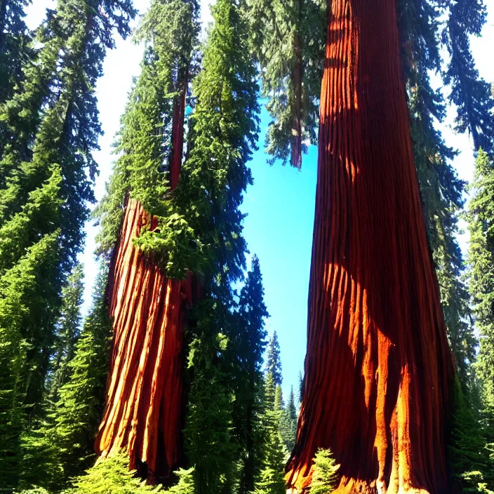 Image similar to giant jellyfish among the giant sequoia trees at 2875 adanac.st vanvcouver,british columbia,canada