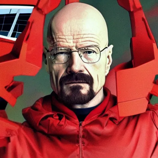 Image similar to Walter white is asuka from evangelion