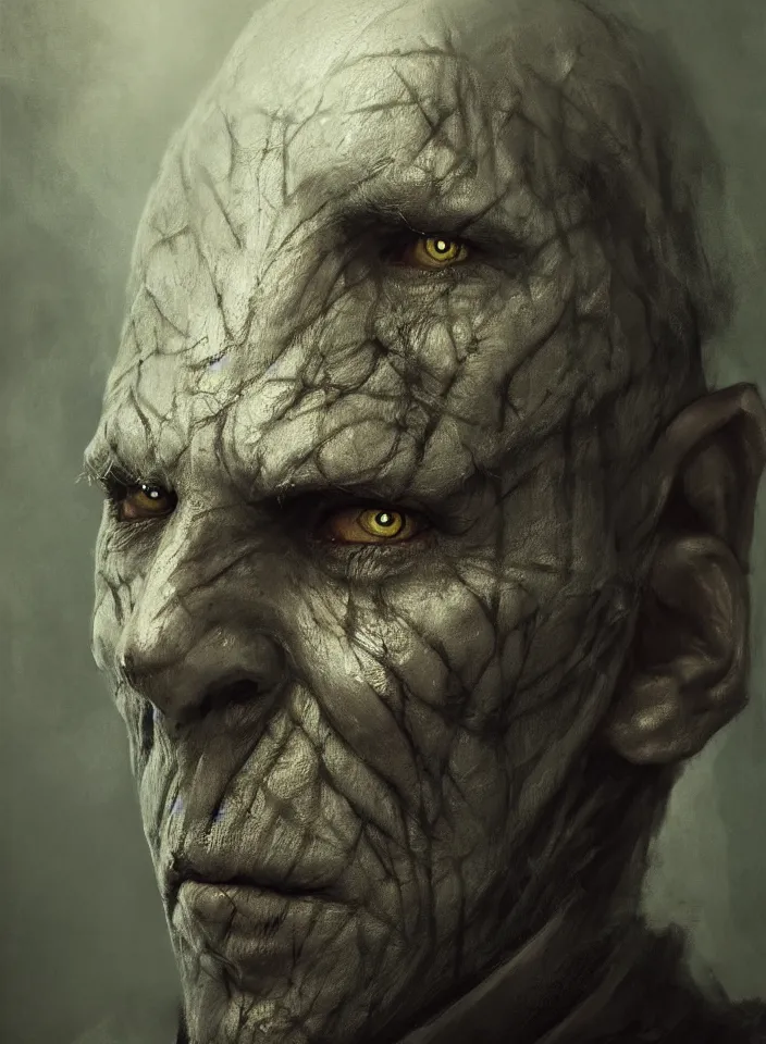 Image similar to a face portrait of a older man as an undead ghost from skyrim, fantasy setting, beautiful face, serene colors, soft lighting, atmospheric, cinematic, moody, in the style of diego koi, gina heyer, luiz escanuela, art by alyssa monk, hyperrealism, rule of thirds, golden ratio, oil on canvas, 8 k