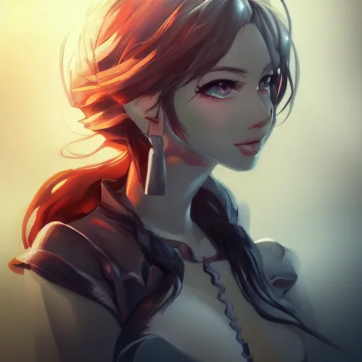 Image similar to detailed beautiful character art on amino, high quality art on artstation