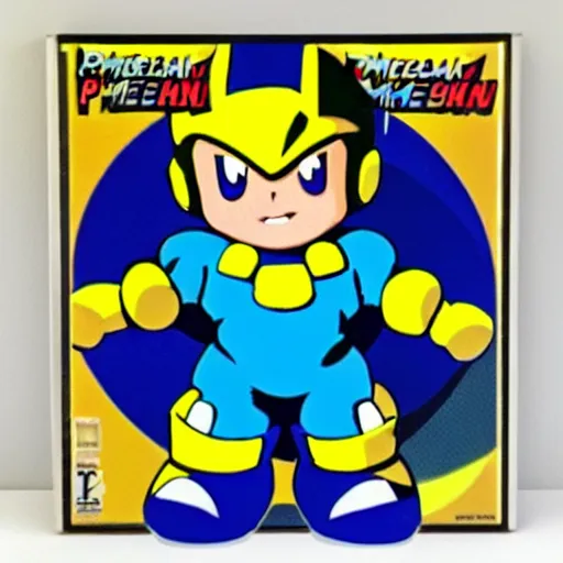 Prompt: megaman as pikachu, SNES gameplay h-1024 w-1024