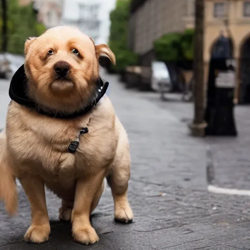 Prompt: limmy fatty on a dog, reality, realistic, detailed, 8 k, award winning, wide shot,