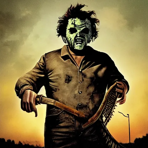 Image similar to leatherface