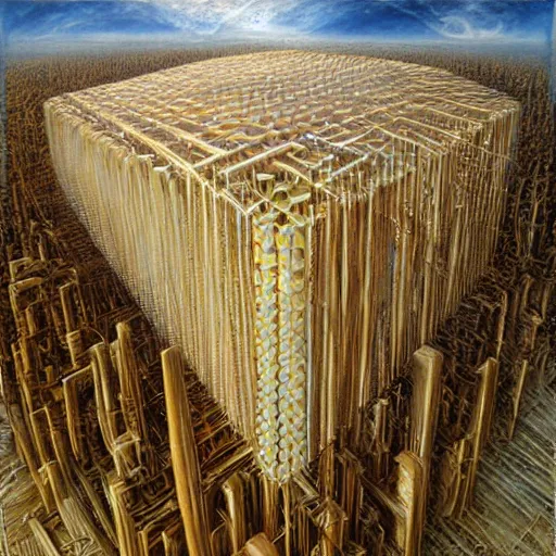 Prompt: Painting of Heaven, by Peter Gric