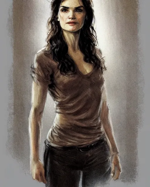 Image similar to rachel weisz, concept art