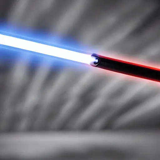 Image similar to closeup of a lightsaber beam, 4 k photo