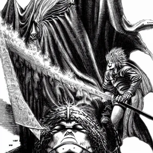 Image similar to Salvation by Kentaro Miura