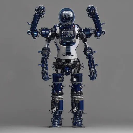 Image similar to boris johnson mech suit