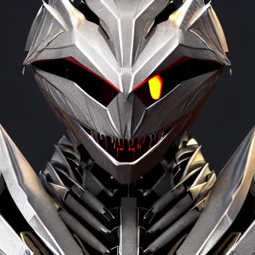 Prompt: chest up bust shot, realistic detailed stunning beautiful armored anthropomorphic humanoid female robot dragon, looking to the side, smooth and streamlined armor and design made of steel, sharp claws and sharp teeth, Slick LEDs, standing on two legs, on the beach during sunset, high quality, cinematic art, sunset lighting, 3D render, 8k, artstation, deviantart, furaffinity