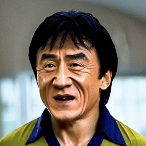 Image similar to jackie chan as joker