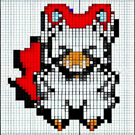 Prompt: pixel art hedgehog