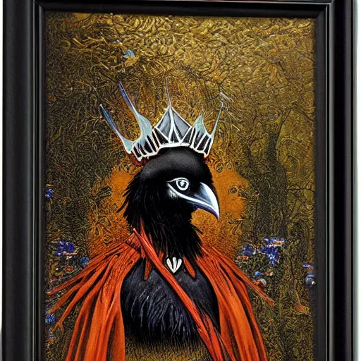 Image similar to raven princess by Johfra Bosschart