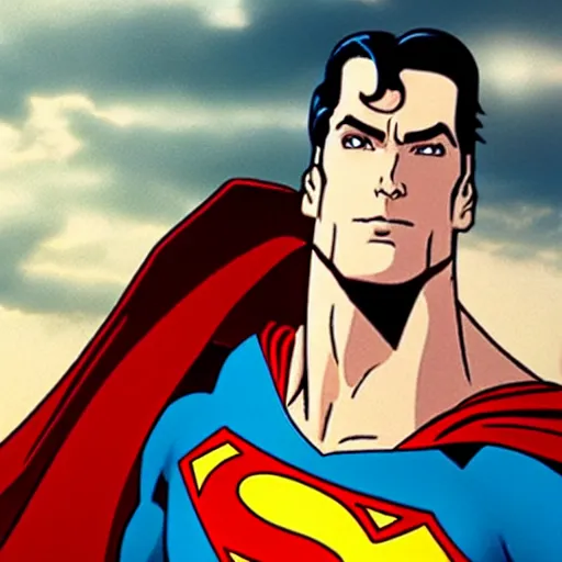 Prompt: superman fighting Shazam