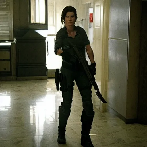 Image similar to Sandra bullock in resident evil