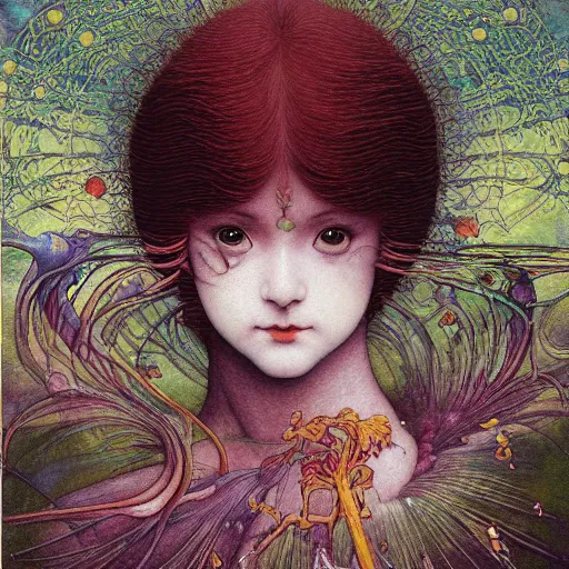 Image similar to A young Sakura from Cardcaptor Sakura pre-raphaelite defined colours , Ivan Bilibin, Austin Osman Spare, high quality, ultra detailed. Beksinski painting, art by Takato Yamamoto. masterpiece, oil on canvas painting, pixelart, pixel sorting, datamosh, glitch. carl spitzweg moebius and tuomas korpi. baroque elements. baroque element. intricate artwork by caravaggio. Oil painting. 3d rendered in octane. cinematin, pixiv, unreal5, 8k