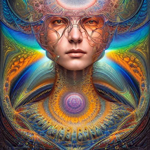 Image similar to hyper detailed masterpiece, psychedelic fractal pattern, jean giraud, digital art painting, dream wave aesthetic, ethereal, artgerm, donato giancola, tom bagshaw