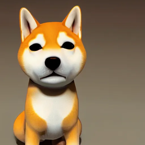 Prompt: shiba inu in the style of pixar movies