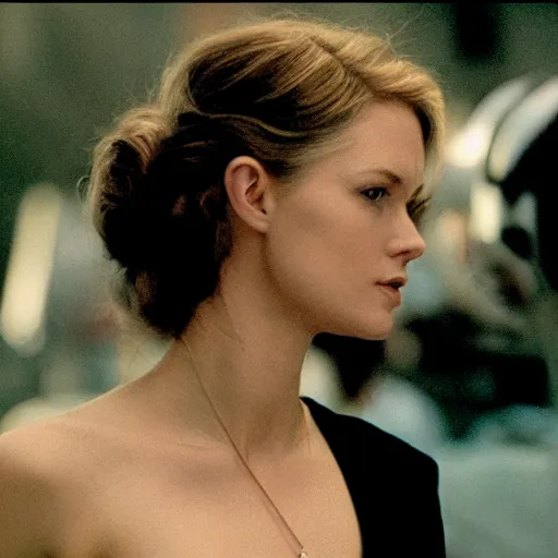 Prompt: cinematic portrait of a beautiful woman by ridley scott