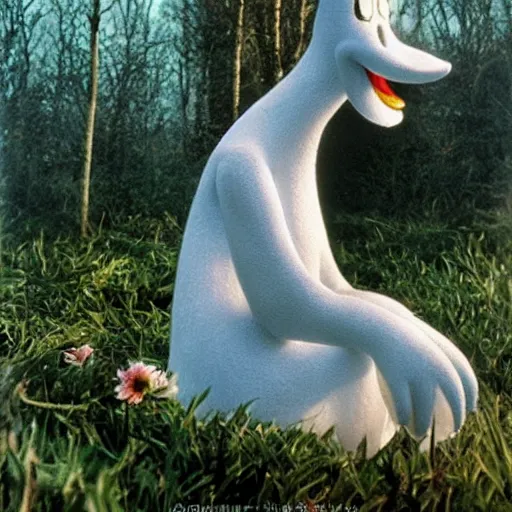 Prompt: stinky from the moomins in real life, photograph, realistic, very detailed!