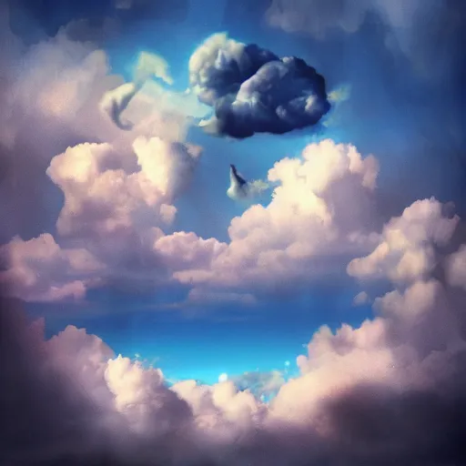 Image similar to Happy sky in Okinawa, by Dave McKean, surreal, high quality, sharp focus, 8k, trending on Artstation, surreal