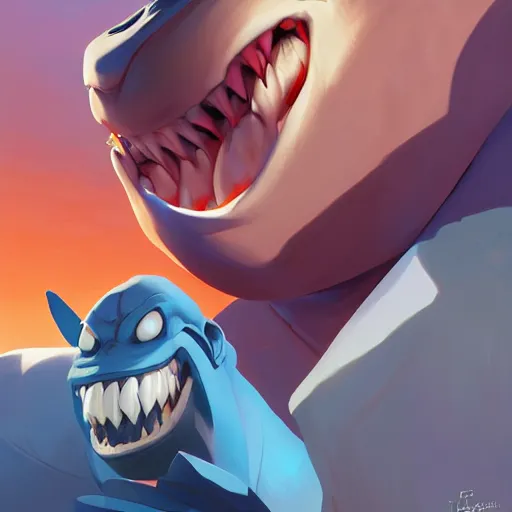 Image similar to face icon stylized minimalist street sharks, loftis, cory behance hd by jesper ejsing, by rhads, makoto shinkai and lois van baarle, ilya kuvshinov, rossdraws global illumination