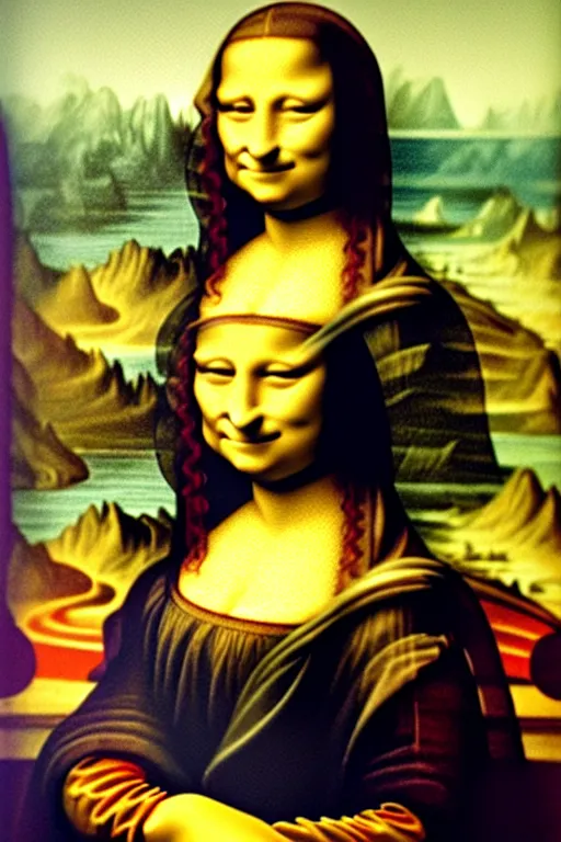 Image similar to Mona Lisa as Homer Simpson,