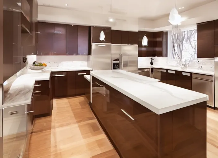 Prompt: modern kitchen