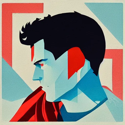 Image similar to Superman profile picture by Sachin Teng, asymmetrical, Organic Painting , Matte Painting, geometric shapes, hard edges, graffiti, street art:2 by Sachin Teng:4