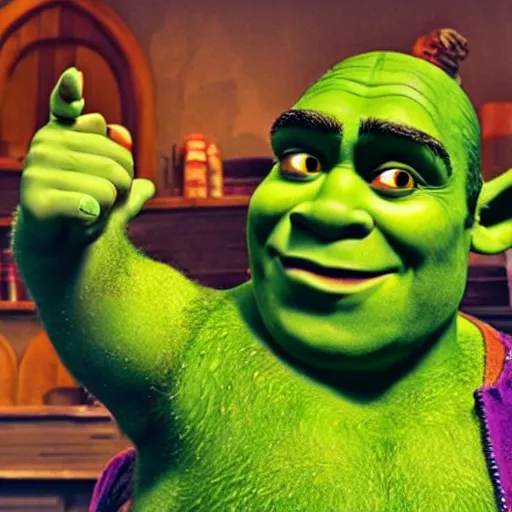 Image similar to Better call shrek