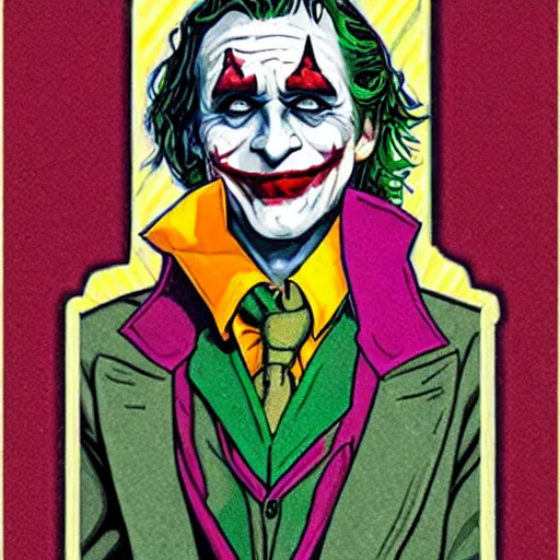 The Joker Tarot Card Stable Diffusion OpenArt