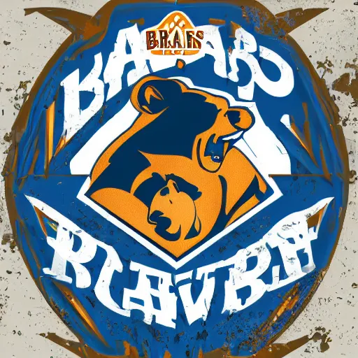 Image similar to A logo for the Bears Rugby team , vector logo, graphic design, NFL, NBA, Baseball