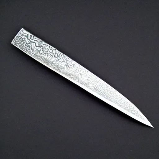 Image similar to Japanese knife, Japanese knife design, fancy Japanese knife carving, Japanese themes, knife etching