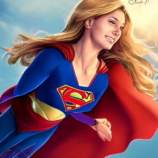 supergirl flying through the sky, highly detailed, | Stable Diffusion |  OpenArt