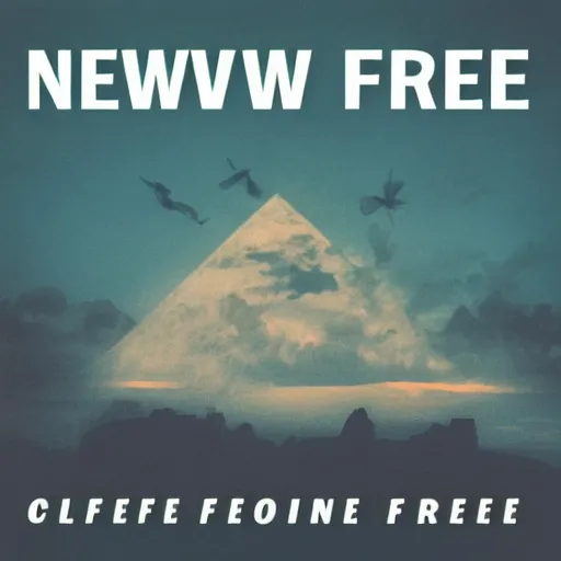 Image similar to cover for an album called newfree