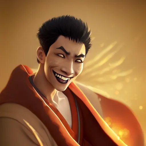 Prompt: beautiful serene intricate photograph of zuko from the fire nation as a japanese young man with gold colored eyes, smiling confidently, relaxing on the beach, golden hour, soft focus, 8 k, art by irakli nadar, hyperrealism, hyperdetailed, ultra realistic