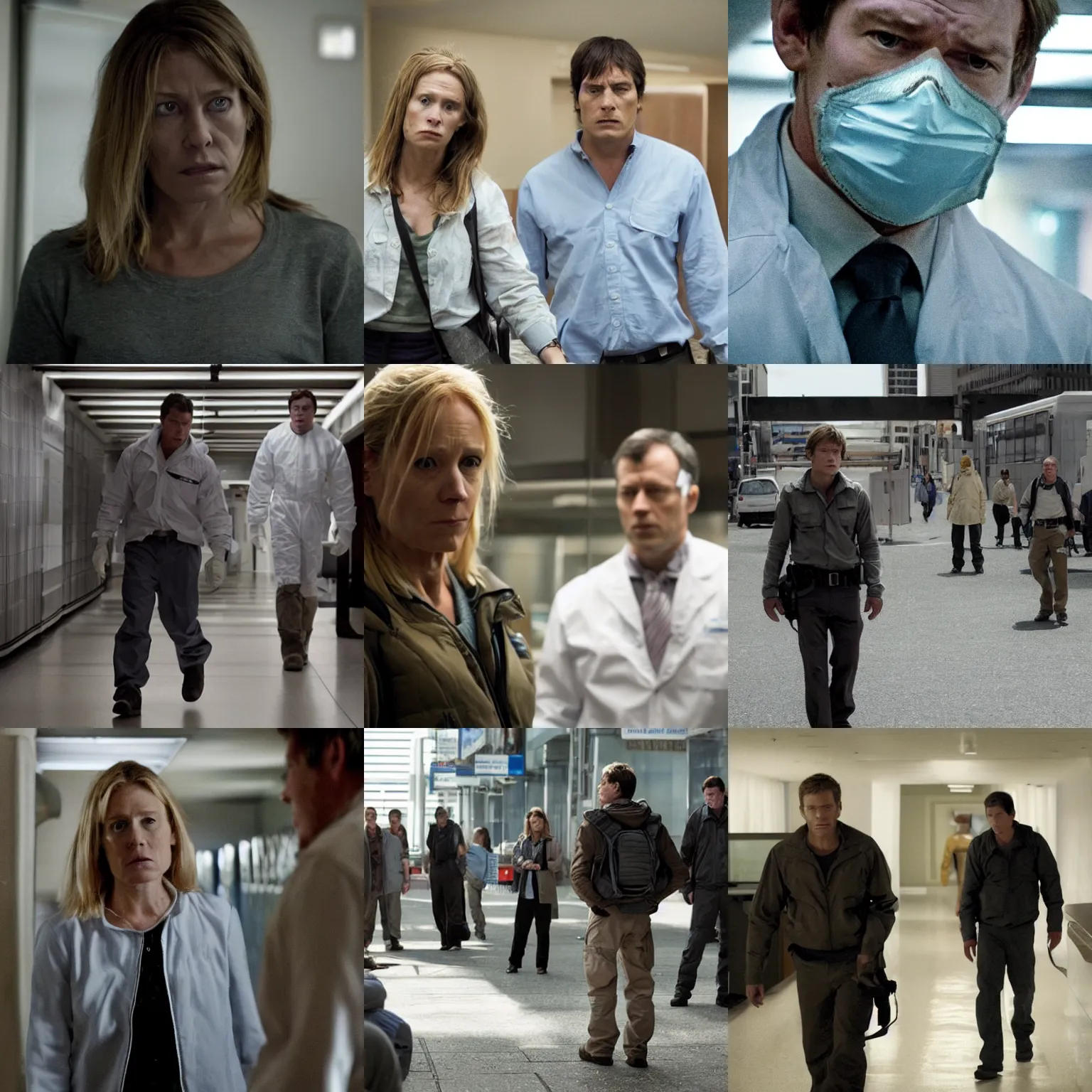 Prompt: a still from contagion ( 2 0 1 1 )