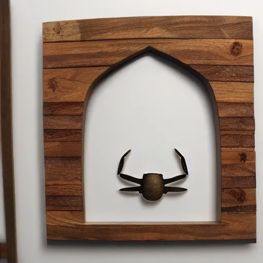 Image similar to wall hanger with crab shape, product photo