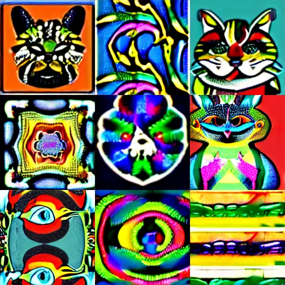 Prompt: artwork of louis wain