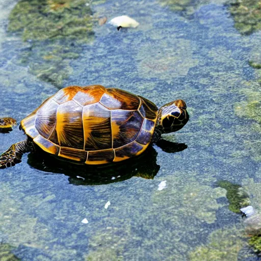 Prompt: World-bearing Turtle