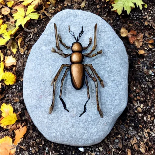 Image similar to bug carving