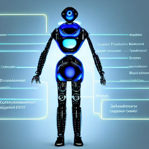 Image similar to Hi Tech Cyber Robot, speculative evolution